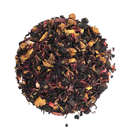 FRUTAS DEL BOSQUE 100% NATURAL: HIBISCO, MANZANA, MORA, SAUCO, ESCARAMUJO, GROSELLAS Y PASAS (100)