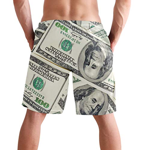 visesunny Hawaiian Men's Summer Beach Shorts Swim Trunks Sports Running Bathing Suits with Mesh Lining3