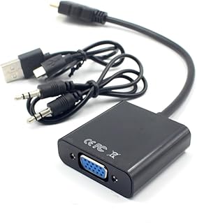 UKCOCO Convers to Displayport Adapter Converter to Adapter 1080p Converter to Vga Output Cable to Vga Adapter Cable