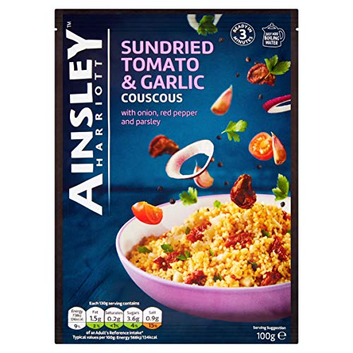 Ainsley Harriott Sundried Tomato & Garlic Couscous 100 g Pack of 12