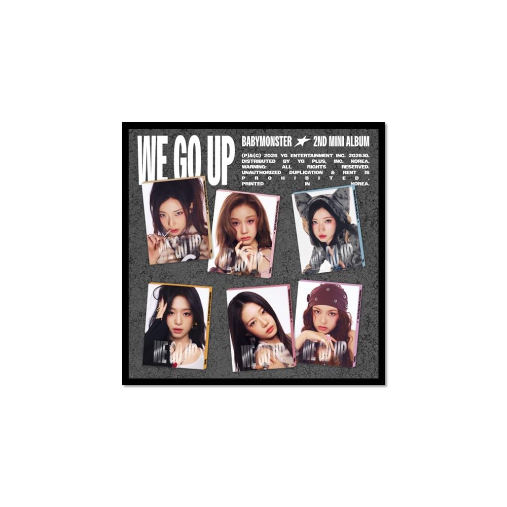 Amazon.com: BABYMONSTER WE GO UP [PATTERN Ver.] 2nd Mini Album