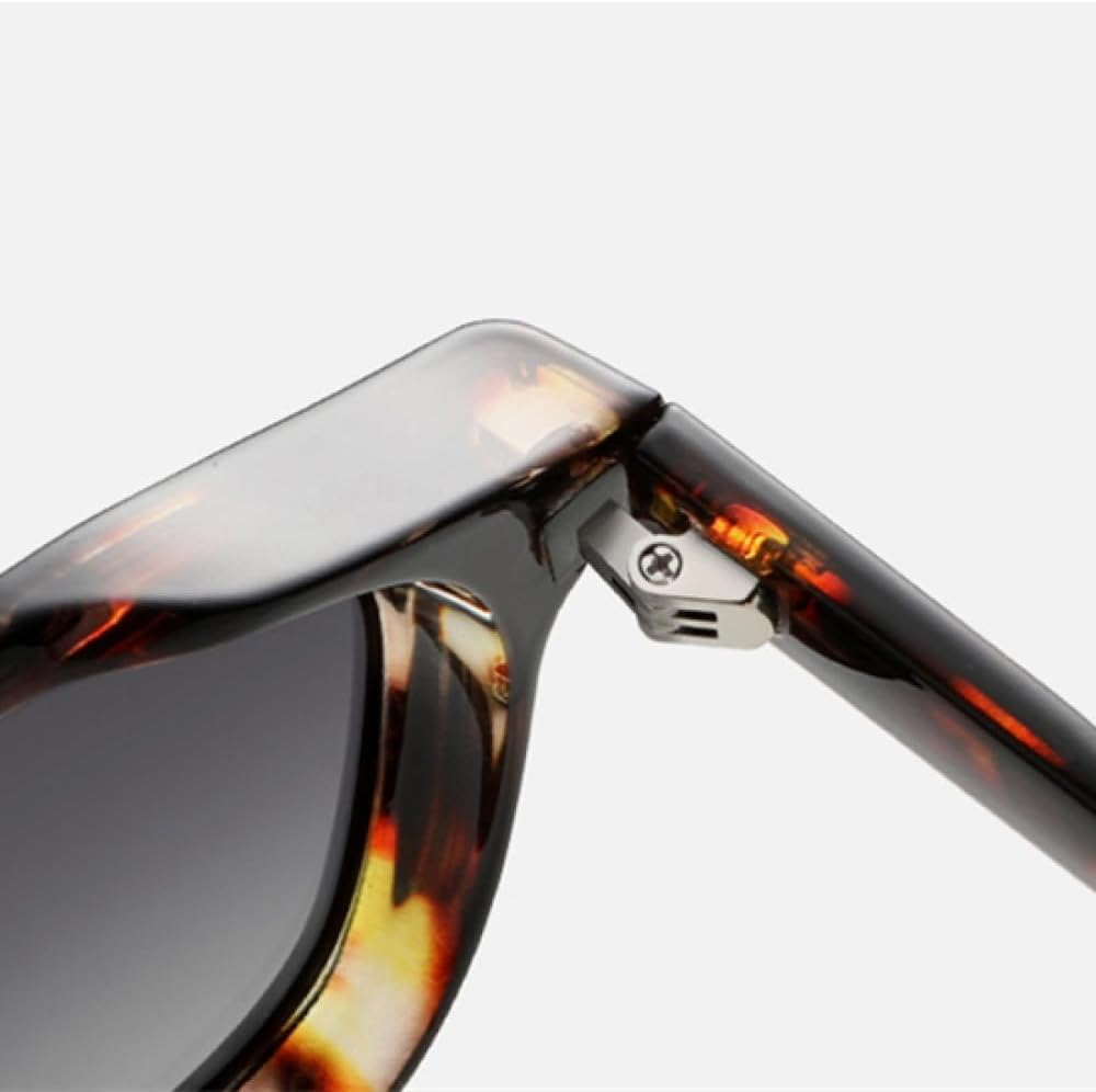 Luxury Square Vintage Sunglasses For Men Fashion Travel Driving Sun Glasses Women UV400 Eyewear,MPT224 Blue Grey,one size