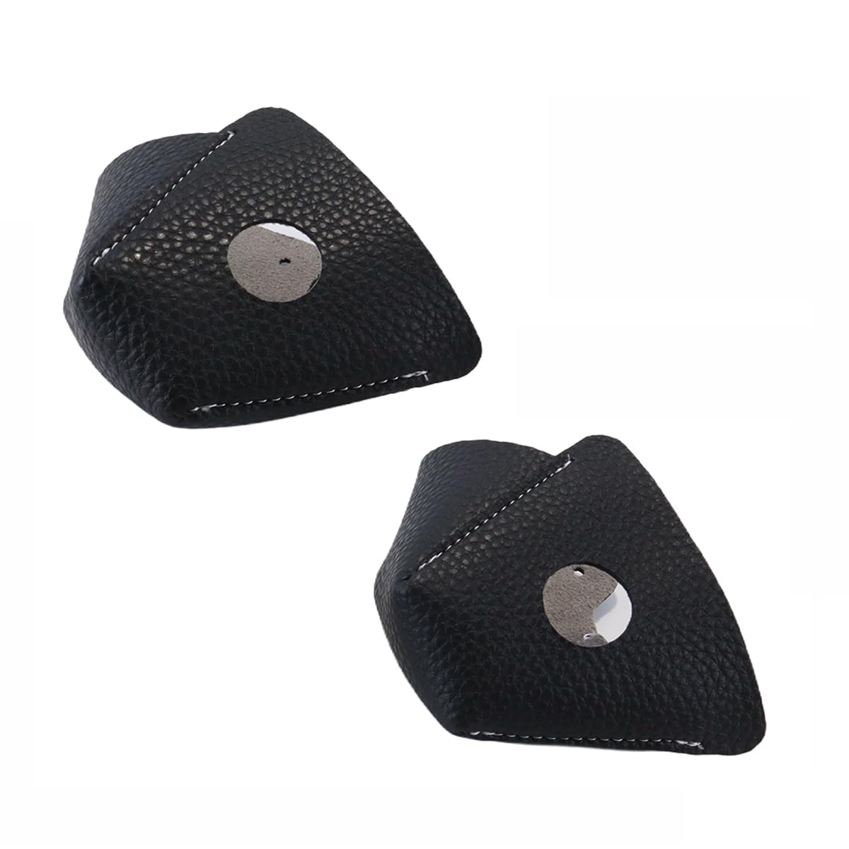 Huba 2pcs Roller Skate Caps Toe Cap for Quad Skates Hockey, Toe Skates for Four Wheels, Wheel Accessories(Black)