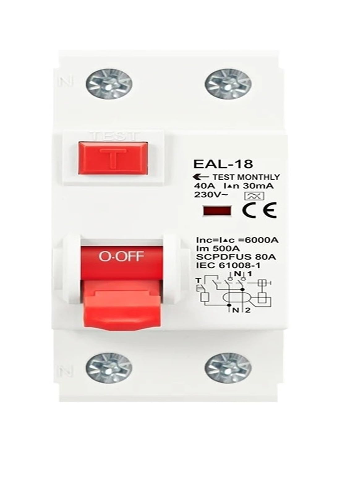 Interrupteur de sécurité et disjoncteur différentiel protégeant contre les fuites