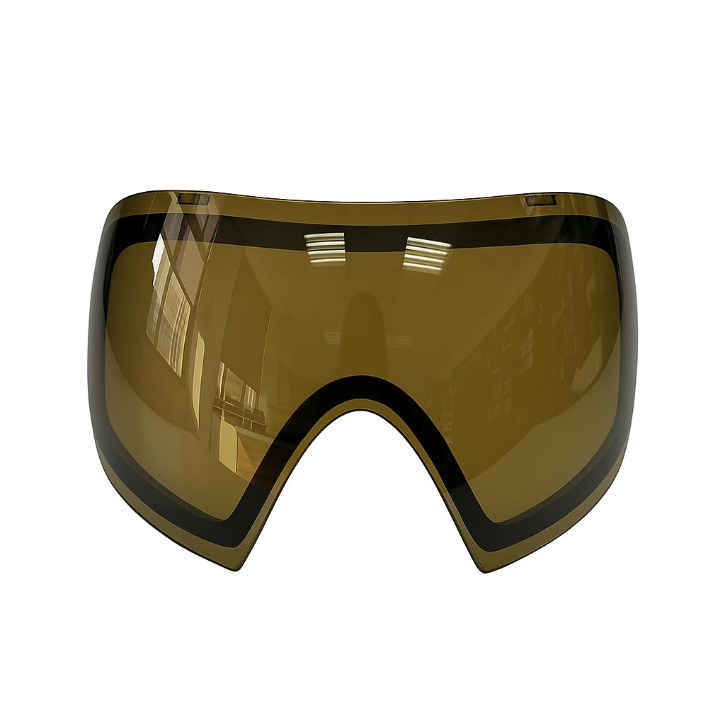 Lentille Thermique de Remplacement pour Dye I4/I5 - Double Vitre Anti-buée - Résistant aux UV - Résistant aux Impacts - Accessoire de Masque Paintball