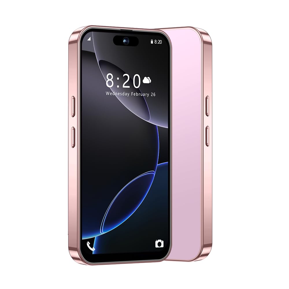 mini Smartphone for Kids with 4.0 inch Small HD Screen, 3GB RAM+32GB ROM,4G Dual SIM,Android 10.0,WiFi,Bluetooth,FM,GPS Pocket Phone (Pink)