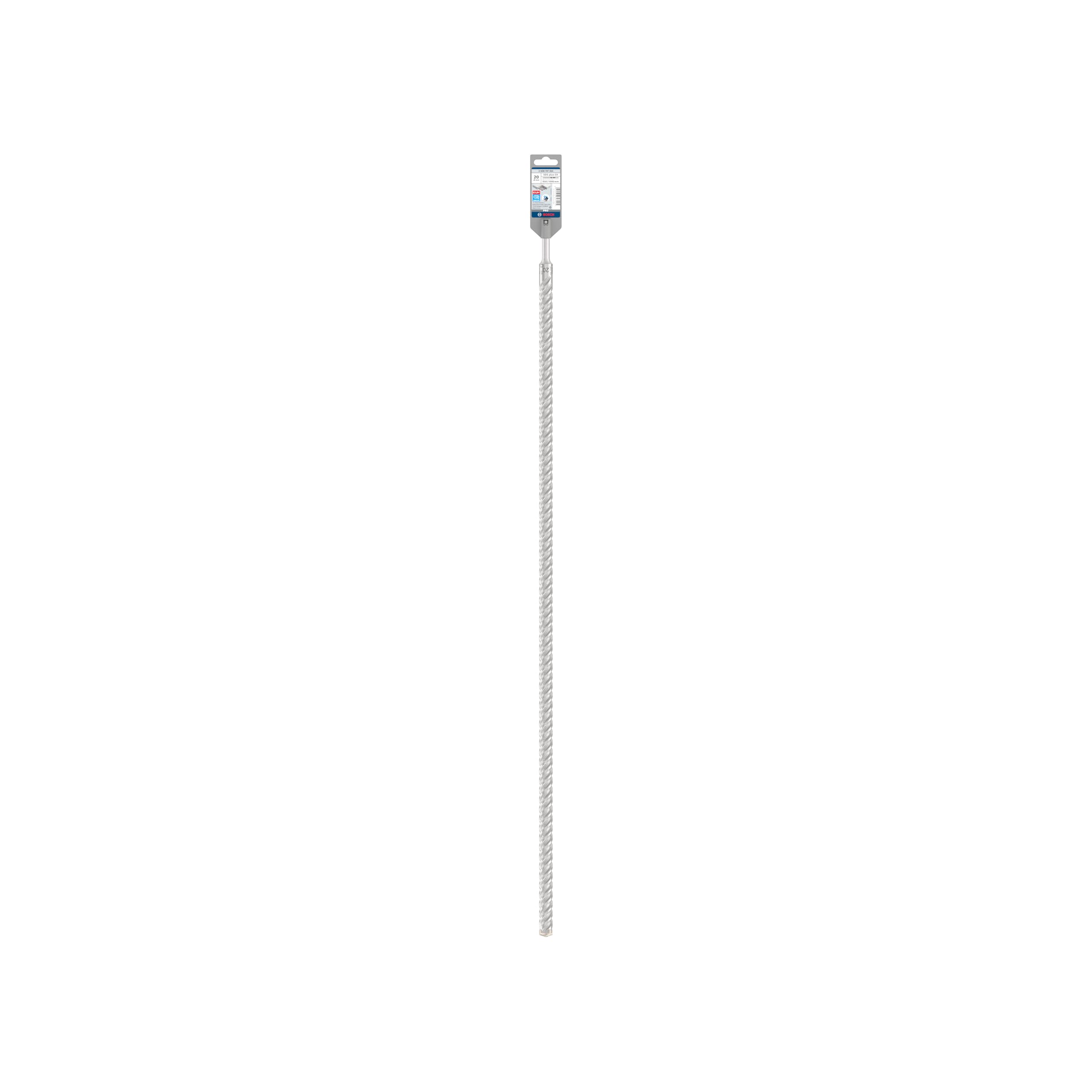 Bosch 1x Wiertło PRO SDS plus-5X (do Beton zbrojony, Beton, Ø 20,00 mm, Professional Akcesoria Młot udarowo-obrotowy)