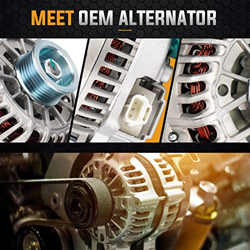 New Alternator for Ford F-150 V8 4.6L 5.4L 2004-2008, for F-150 Heritage 4.6L 5.4L 2004 (NOT for SVT Lighting), for Expedition 5.4L 2005-2006, for Lincoln Navigator 2005-2006, for Mark LT 2006-2008 by ILONPA - Used condition - Image 3
