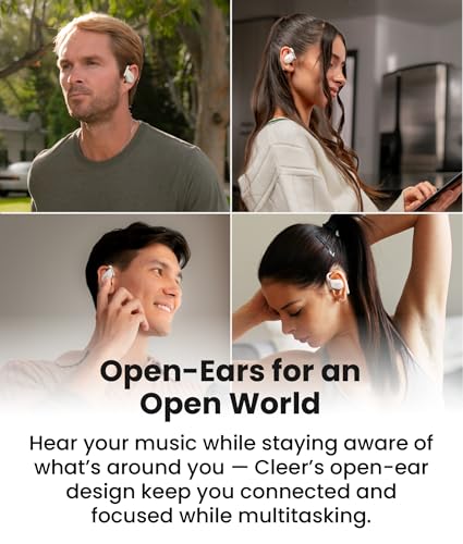 Cleer ARC 4 Plus Open Ear Earbuds with Dolby Audio,White - image 7