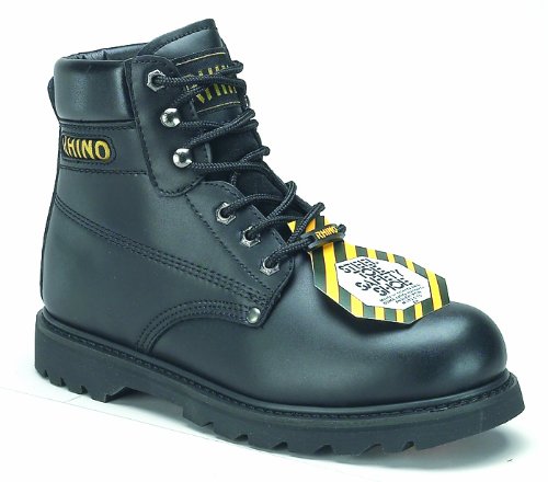 Rhino 60S21 6 Inch Steel Toe Safety Work Boot - Black2