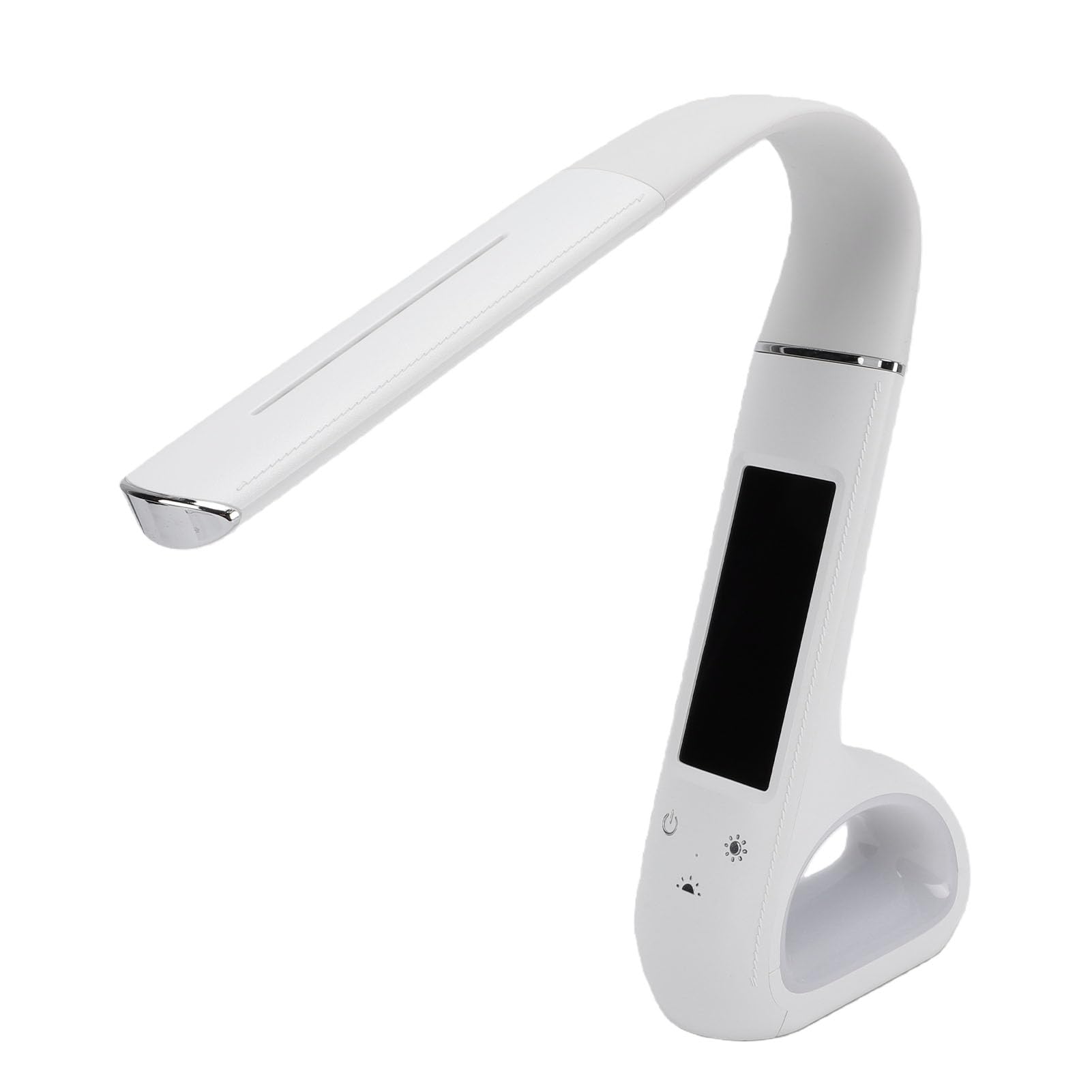Matybobe Lampada da Scrivania LED con Collo Regolabile e Display LCD, per