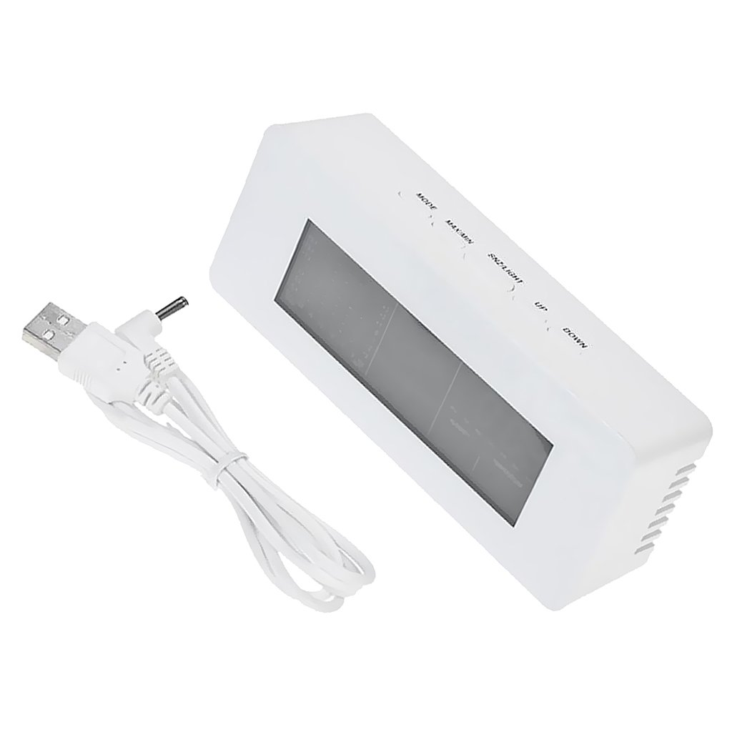 MagiDeal TS-S65 Multi-Functional Colorful LCD Indoor Thermometer Hygrometer Clock-image-43