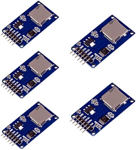 5pcs Micro SD Storage Board TF Card Reader Memory Shield Module SPI ...