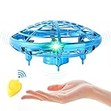 drohnen test 4k 🎅🏻【5 Eingebaute Infrarot-Sensoren】Unsere Mini-Drohne ist mit fortschrittlicher Infrarot-Sensortechnologie ausgestattet. 5 intelligente Sensoren befinden sich unterhalb und um den fliegenden Ball. Damit kann der Semai drohne für kinder schnell Objekte in der Nähe erkennen und Hindernissen automatisch ausweichen. Es macht Ihren Kindern Spaß, die UFO-Drohne mit eigenen Händen zu fliegen.