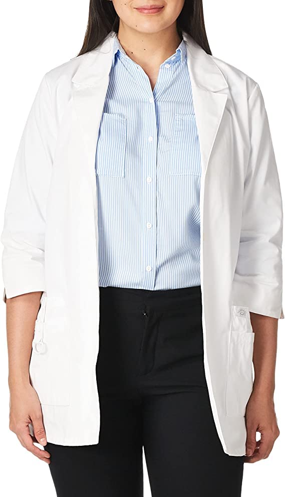 Dry Deal 3 Pockets Apron Lab Coat, Uniform for Doctors, Nurses and Dentists, Short Sleeves, Anti Wrinkle White (B0BZT6WTPL) Amazon Price History, Amazon Price Tracker