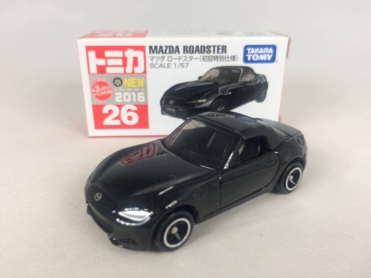 Amazon | トミカ 26 マツダ ロードスター (初回 | ミニカー・ダイ 