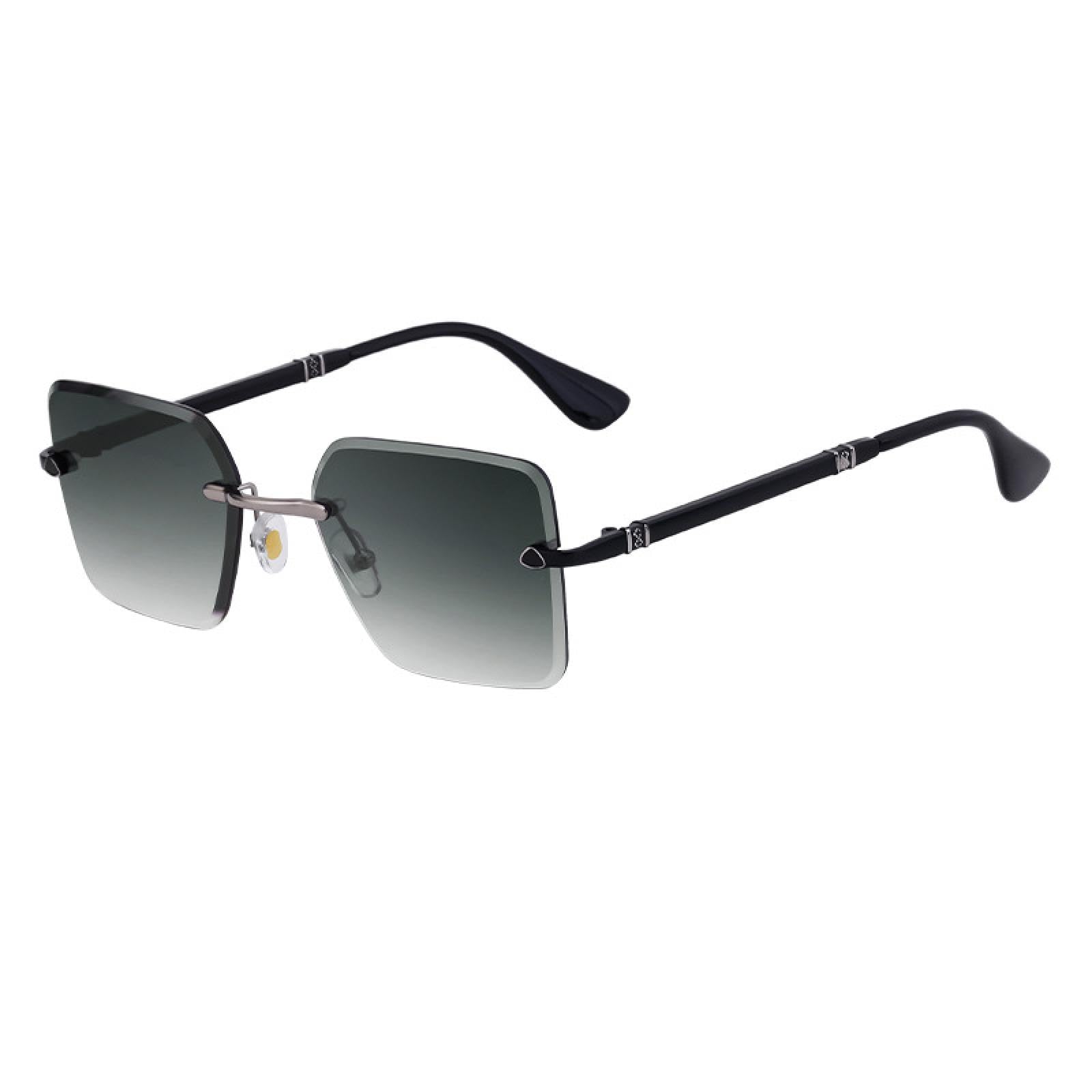 Lunettes de soleil sans monture à haute protection UV et branches légères - 8