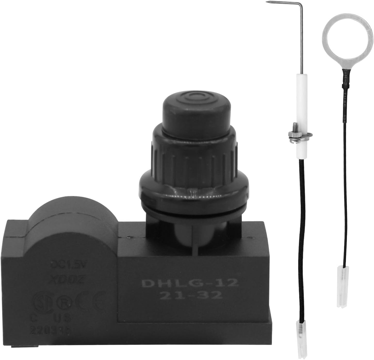 Burner Tube Set with Grill Igniter Kit and Burner Valve for Blackstone 36 Inch Flat Top Griddle,Replacement Parts for Blackstone 36-inch Grill Accessories