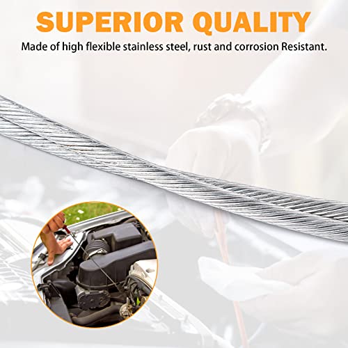 Transmission Dipstick For Jeep Liberty Patriot Dodge Nitro Caliber Charger Chrysler 300 Town Country 2.7 3.5 3.6 3.7 5.7 6.1 6.4 Cvt Automatic Transmission Fluid Dipstick 9336A 8863B 42Rle Nag1 62Te #TOP3