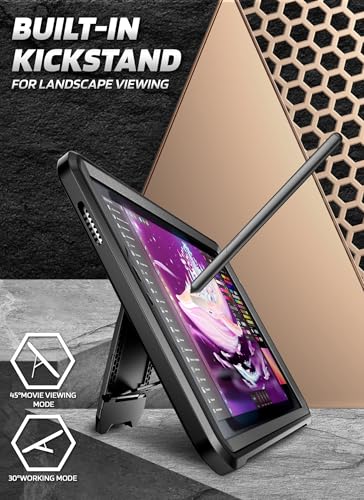 Image of SUPCASE for Samsung Galaxy Tab A11 Case 8.7 inch with Screen Protector, Black