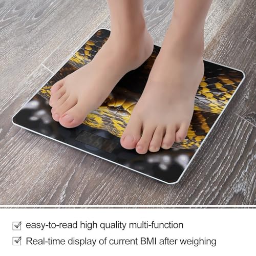 Báscula de Baño Digital con Pantalla LED Clara y Plataforma de Vidrio miniatura 5