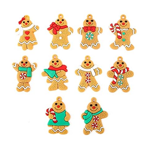 Gingerbread Man Christmas Tree Ornaments Cover