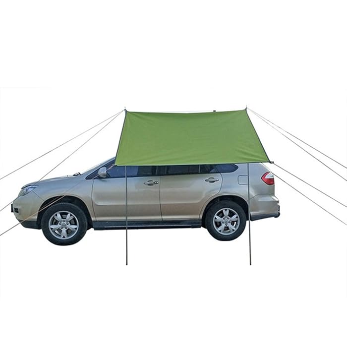 Buy Camping Car Awning, Auto Side/Rooftop Rain Canopy Sun Sail Shade