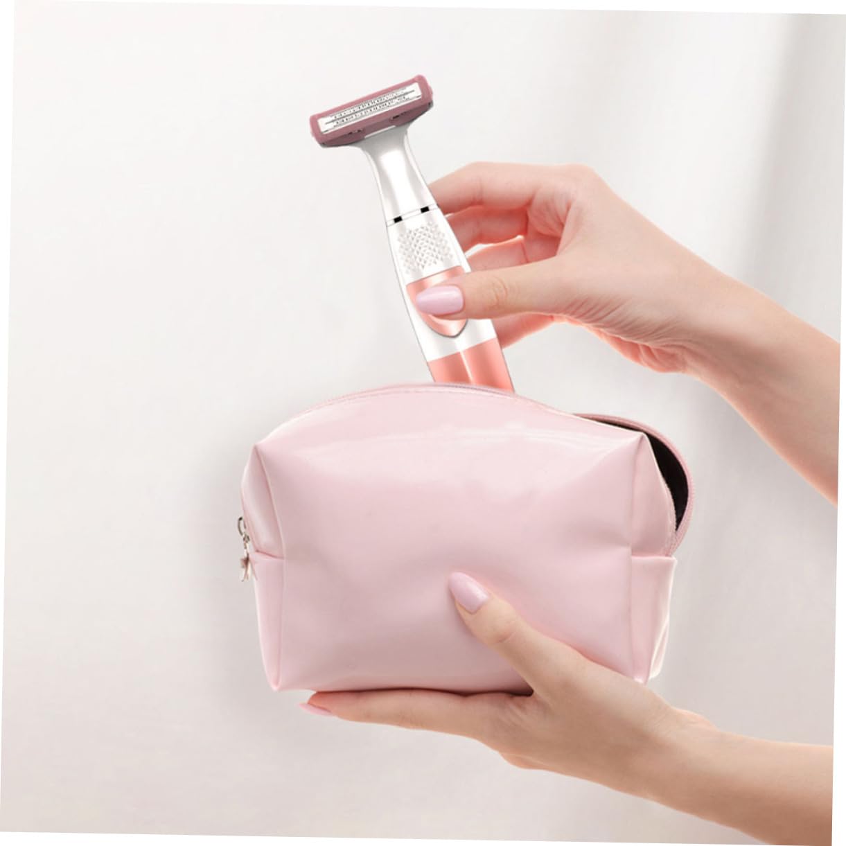 Afeitadora Eléctrica para Mujeres de Vello Corporal Rosa Abs