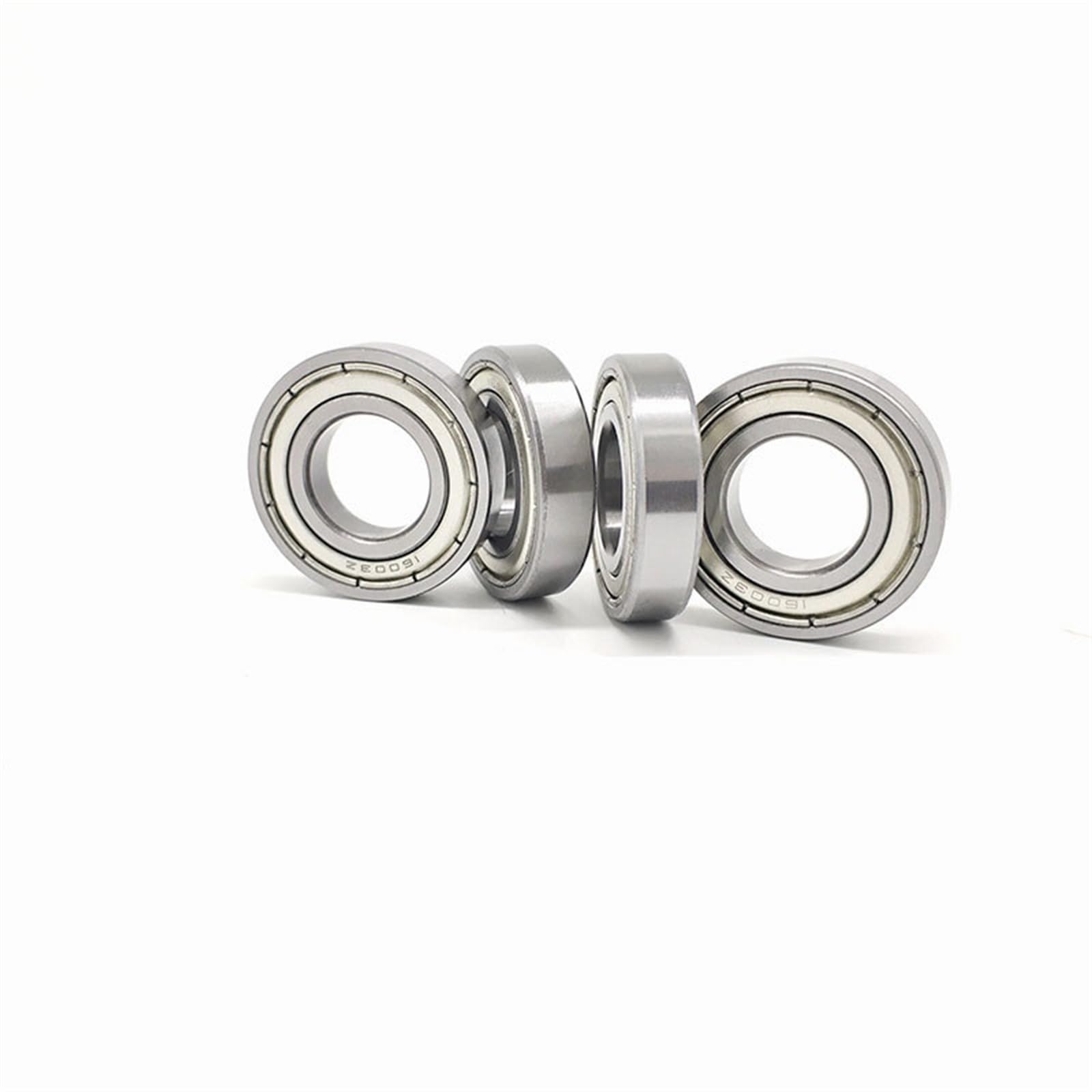 Lot de 2 paliers à semelle auto-alignants 15 x 32 x 8 mm – Boîtier en fonte solide et durable for usage industriel