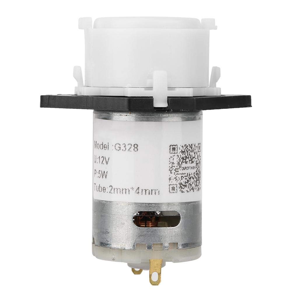 Peristaltic Pump, 12V Dosing Pump DIY Peristaltic Tube Head For Aquarium Lab Chemical Analysis2