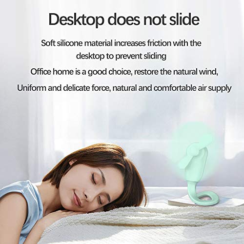 Ajcoflt Ventilador de mão Variedade portátil de pequena mangueira de ventilador Alça de carregamento