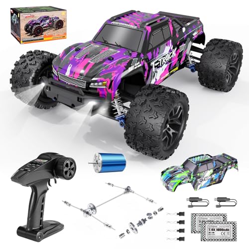 HAIBOXING Ferngesteuertes Auto Bürstenlose 4WD 1:18 RC Auto 48+km/h