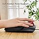 ELECOM Kabelgebundene Fingerbedienung, große Trackball-Maus, 8-Tasten-Funktion mit glatter Tracking, präziser optischer Gaming-Sensor, Handballenauflage (M-HT1URBK)