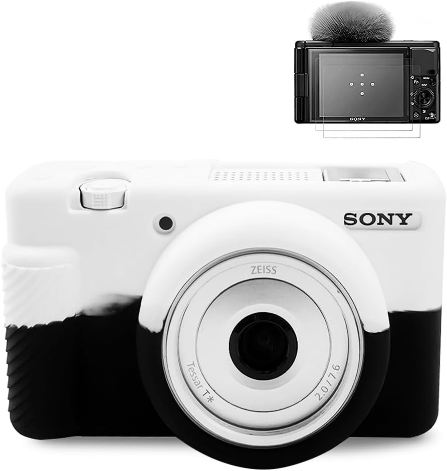 VOVMOEYA Kameratasche Für Sony ZV-1F/ZV-1 II - Schutzhülle Mit Zubehör