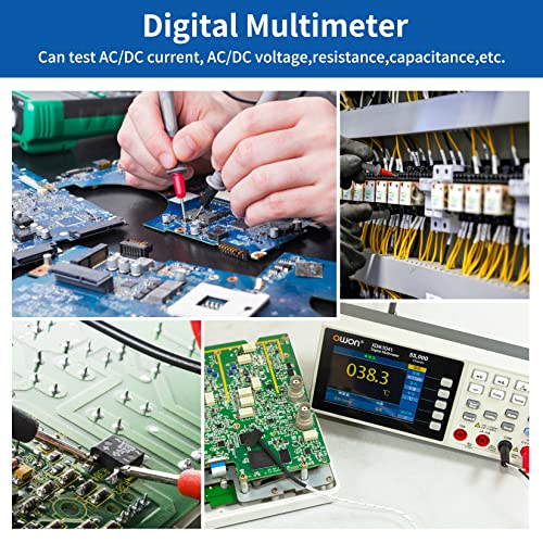 Image of Protable Bench Multimeter with 3.5 Inch 55,000 Counts True RMS Ultra-light Digital Multi Tester for Labs, Factories (XMD1041)