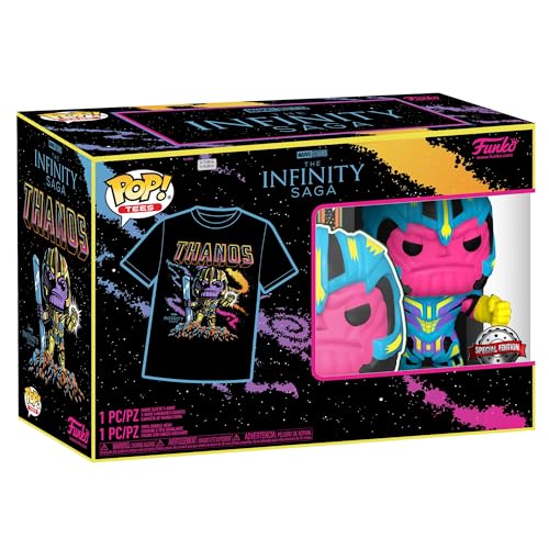 Pack Camiseta Y Figura Pop Marvel: Thanos Talla Sl - vue 3