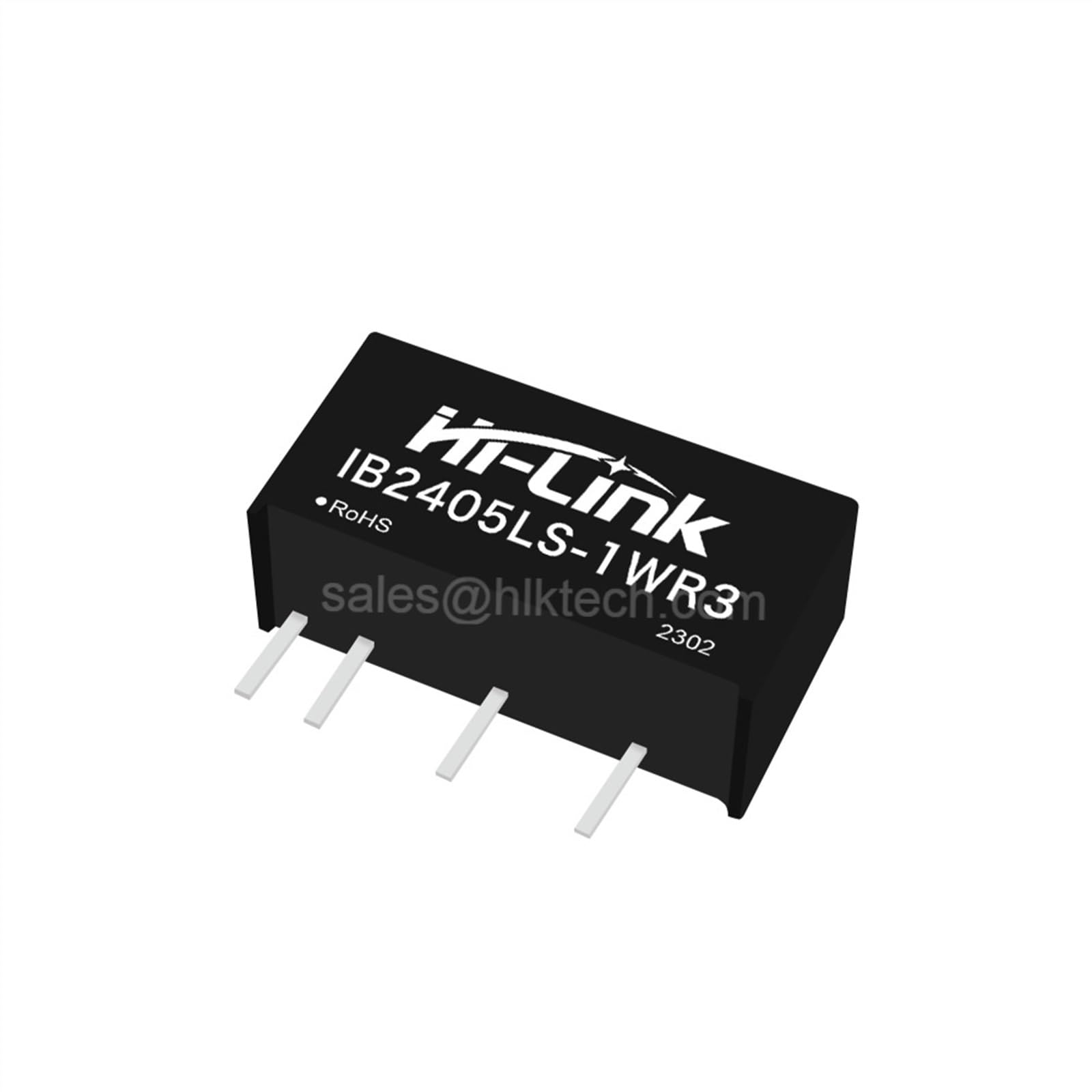 10 pièces/lot 24V à 5V 15V 24V 1W DC/DC IB2405LS-1WR3 IB2424LS-1WR3 régulateur de Tension isolé Module d'alimentation de Sortie(IB2405LS-1WR3)