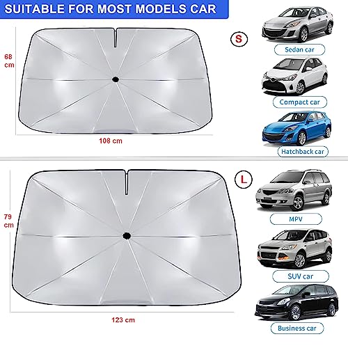 HommyFine Parasole Auto Parabrezza Interno