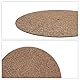 Sarini 12-Zoll-Plattenspieler-Deckmatte, Kork-Plattenspieler-Antirutschmatte, rutschfeste, antistatische Plattenspieler-Antirutschmatte für LP-Schallplatten