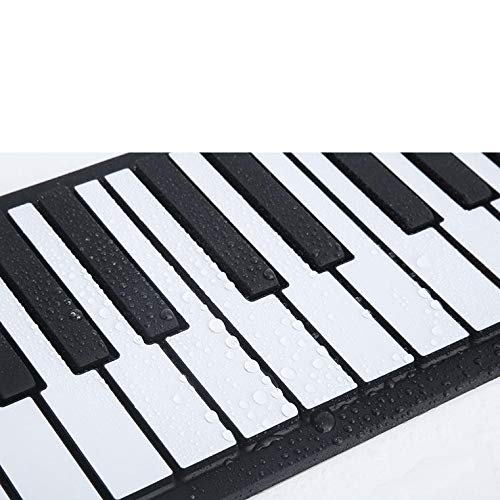 Folding Piano Hand Roll Piano Portable 61 Key Professional Thickening Keyboard Keyboard Adult Electric Piano for Beginner and Children MIDI Interface to Computer Beginner - Les Beatles, Paul McCartney, John Lennon, RIngo Starr, George Harrison Folding Piano Hand Roll Piano Portable 61 Key Professional Thickening Keyboard Keyboard Adult Electric Piano for Beginner and Children MIDI Interface to Computer Beginner – Image 6