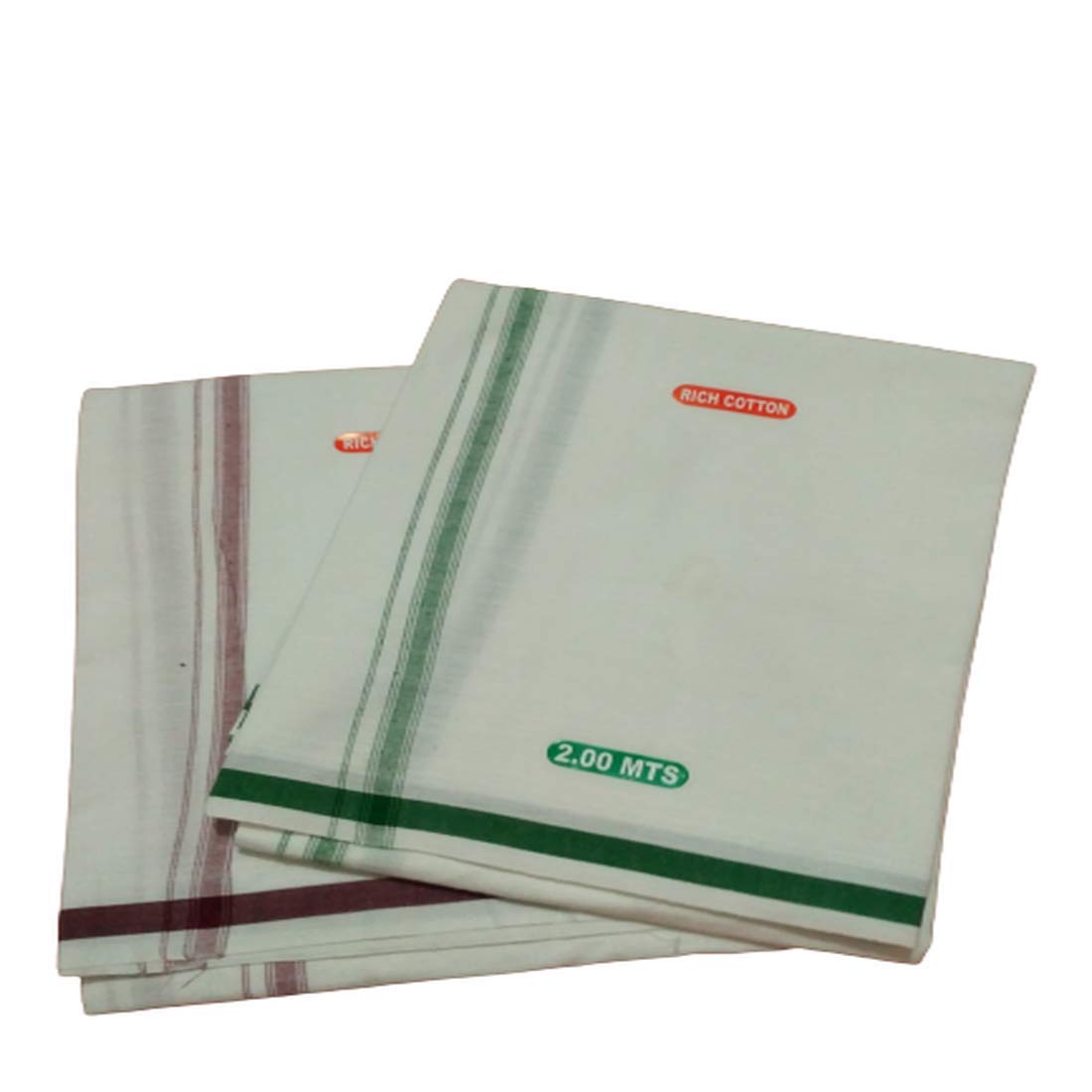 Cotton Mens fantacy Cotton single (1.30X2.00 Meter) 2 Colour Combo Dhoti_-EA58-image-17