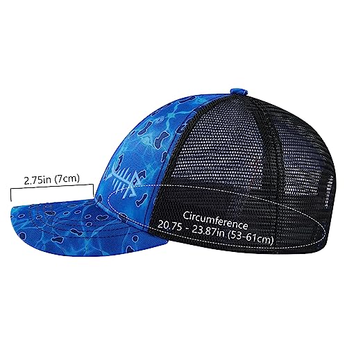 Image of BASSDASH Altimate Fishing Hat Mesh Back for Men Women Adjustable Baseball Trucker Cap