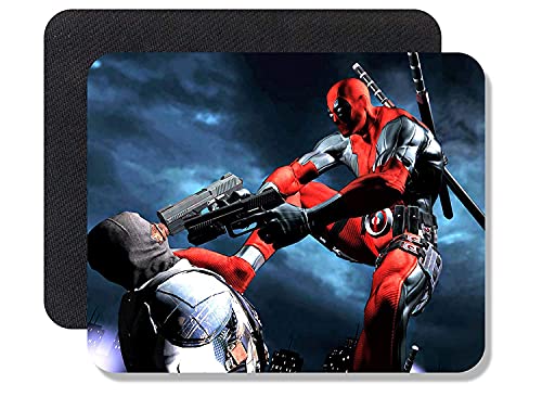 Image of ZORI Avengers - Deadpool Action Gaming Mouse Pad - Computer Laptop PC| WFH Office | Anti-Skid, Anti-Slip, Rubber Base | Avengers Superhero | (Deadpool 01 Action)