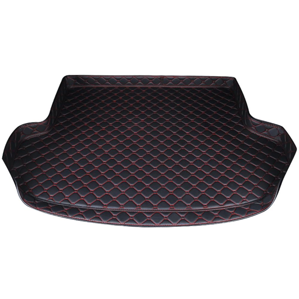 Vvbug A/Blackred Cr Lether Boot Liner Mts For Rnge Rover Sport P400e, Ntislip Crgo Try Liners Rer Trunk Protector Mt Interior Ccessories,