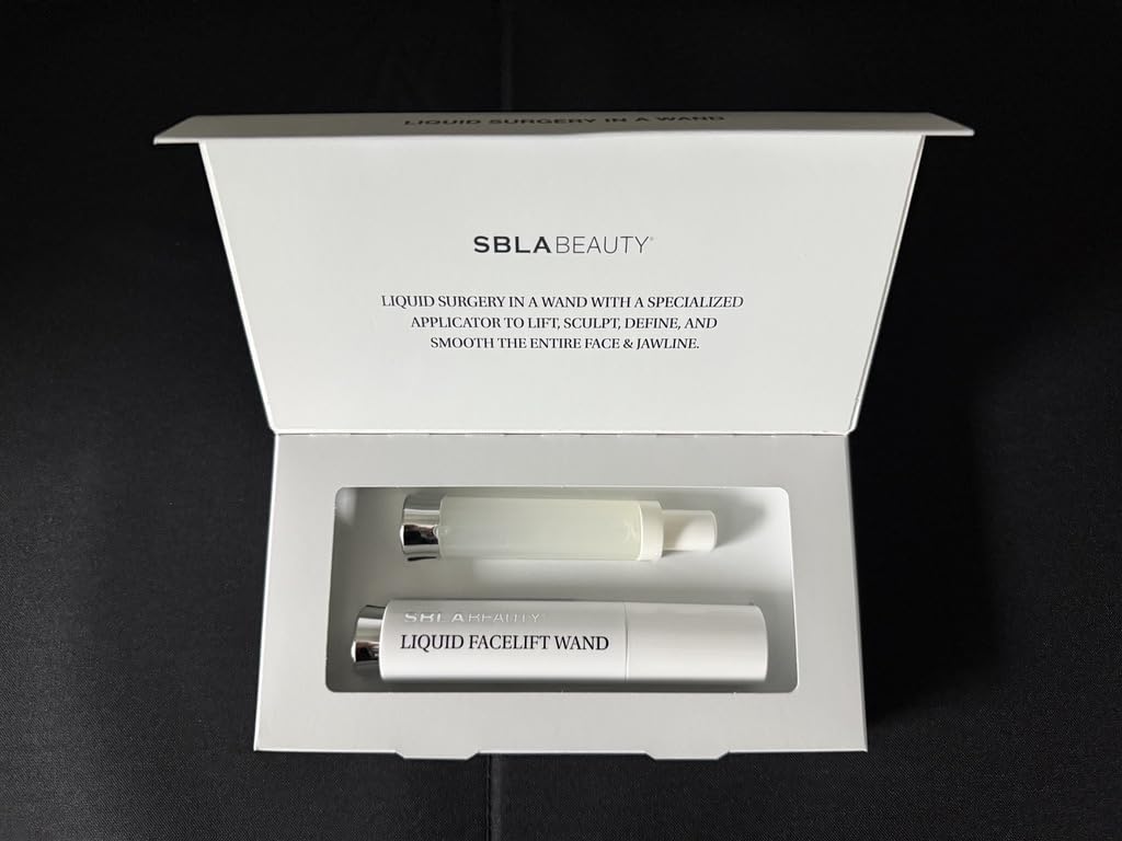 SBLA Liquid Facelift Wand Scientifically Proven Anti-Aging Serum Relaxes Facial Muscles & Eliminates Lines Non-Invasive Lift & Contour Plumps Skin & Boosts Collagen
