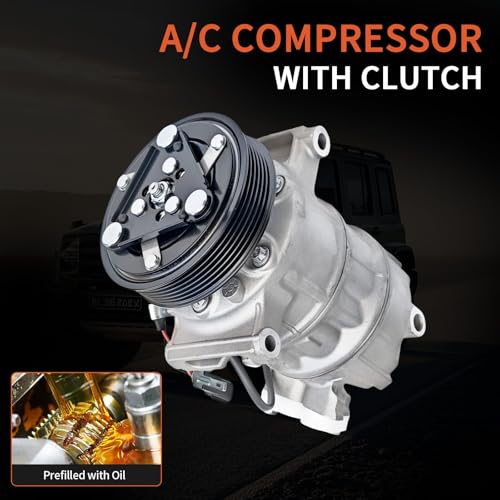 Image of Air Conditioner A /C Compressor Compatible with Nissan Rogue 2.5L 2014‑2020