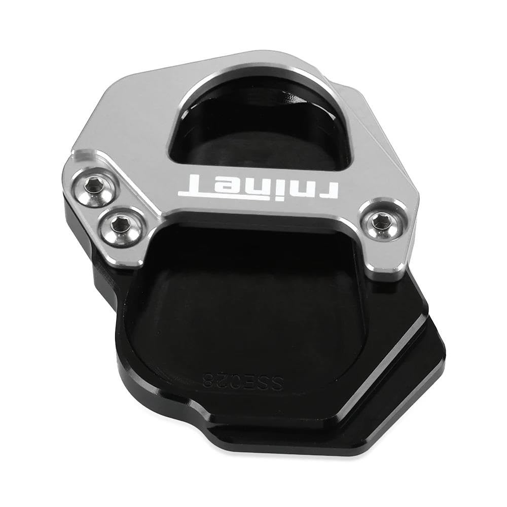 Extension de béquille latérale moto R NineT Urban GS argent anti-enfoncement