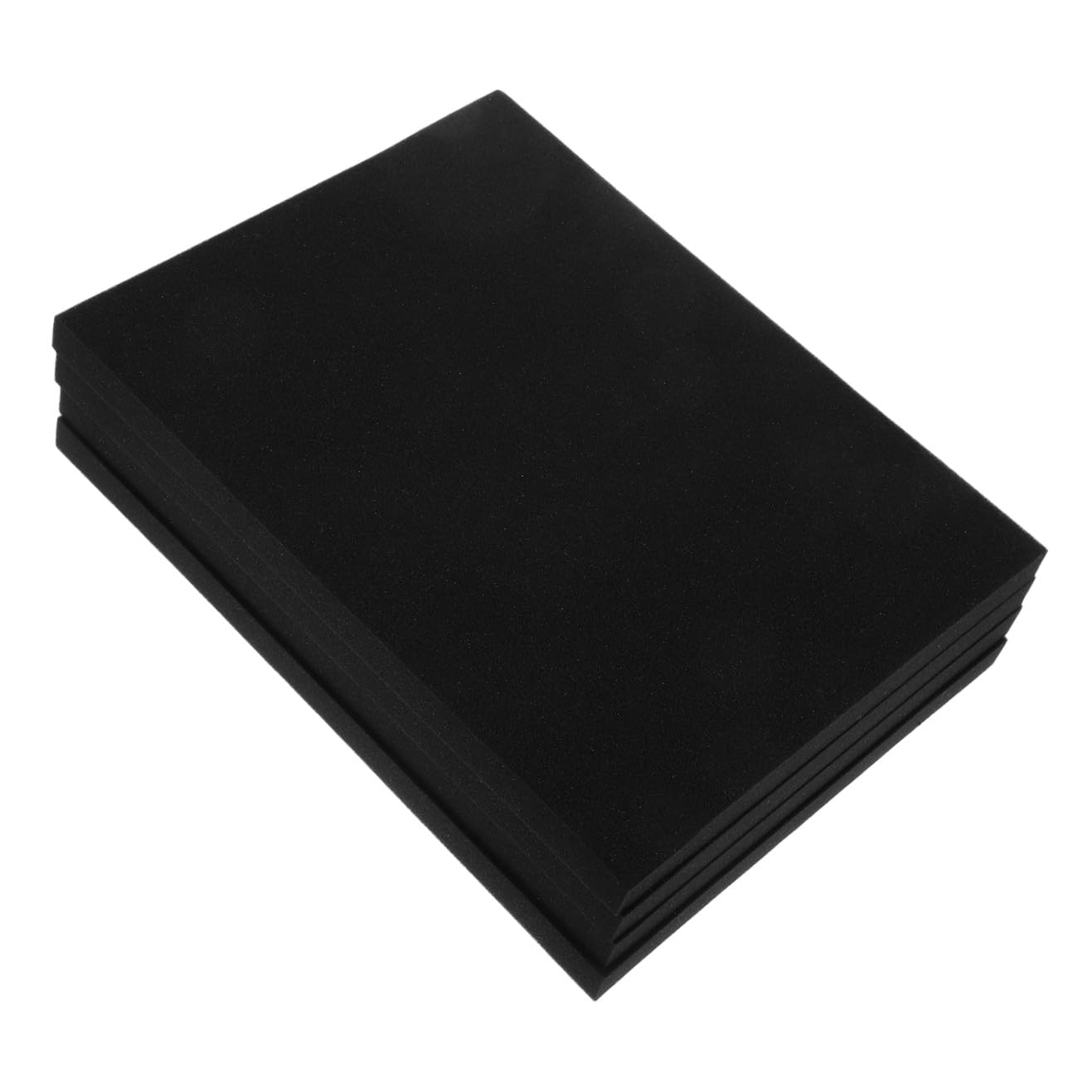 Schaumstoffplatten von Elektronik und Keramik für Versand und Lagerung 4 Stück Schwarze aus Polyurethan für Verpackungsmaterial Vielseitig Zuschneidbar und Stoßdämpfend