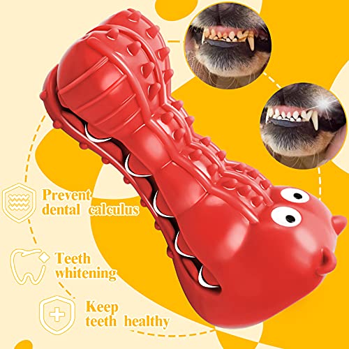 Rmolitty-Squeaky-Dog-Toys-for-Aggressive-Chewers-Tough-Indestructible-Durable-Chew-Toys-for-Large-Medium-Breed-Dog-with-Non-Toxic-Natural-Rubber-Hippo-red