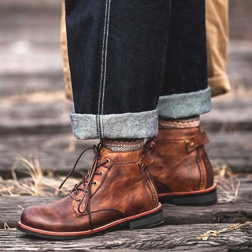 Chaussures à la mode style décontracté bottines pour hommes design confortable - 3